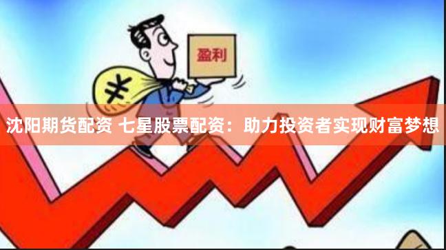 沈阳期货配资 七星股票配资：助力投资者实现财富梦想